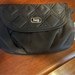 Black lug bag new with tags